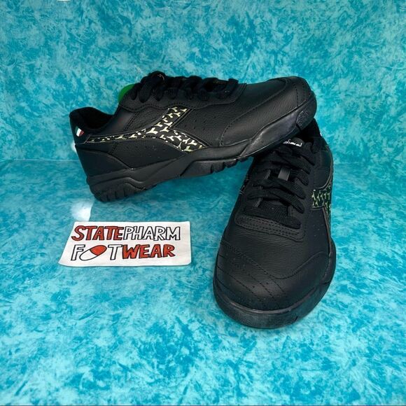 Diadora Maverick Lux ‘Black/Gold’ - Picture 1 of 5